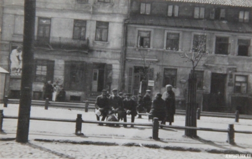 Kwiatka Street before 1939 (photo from the private collection of Sandra Brygart Rodriguez)